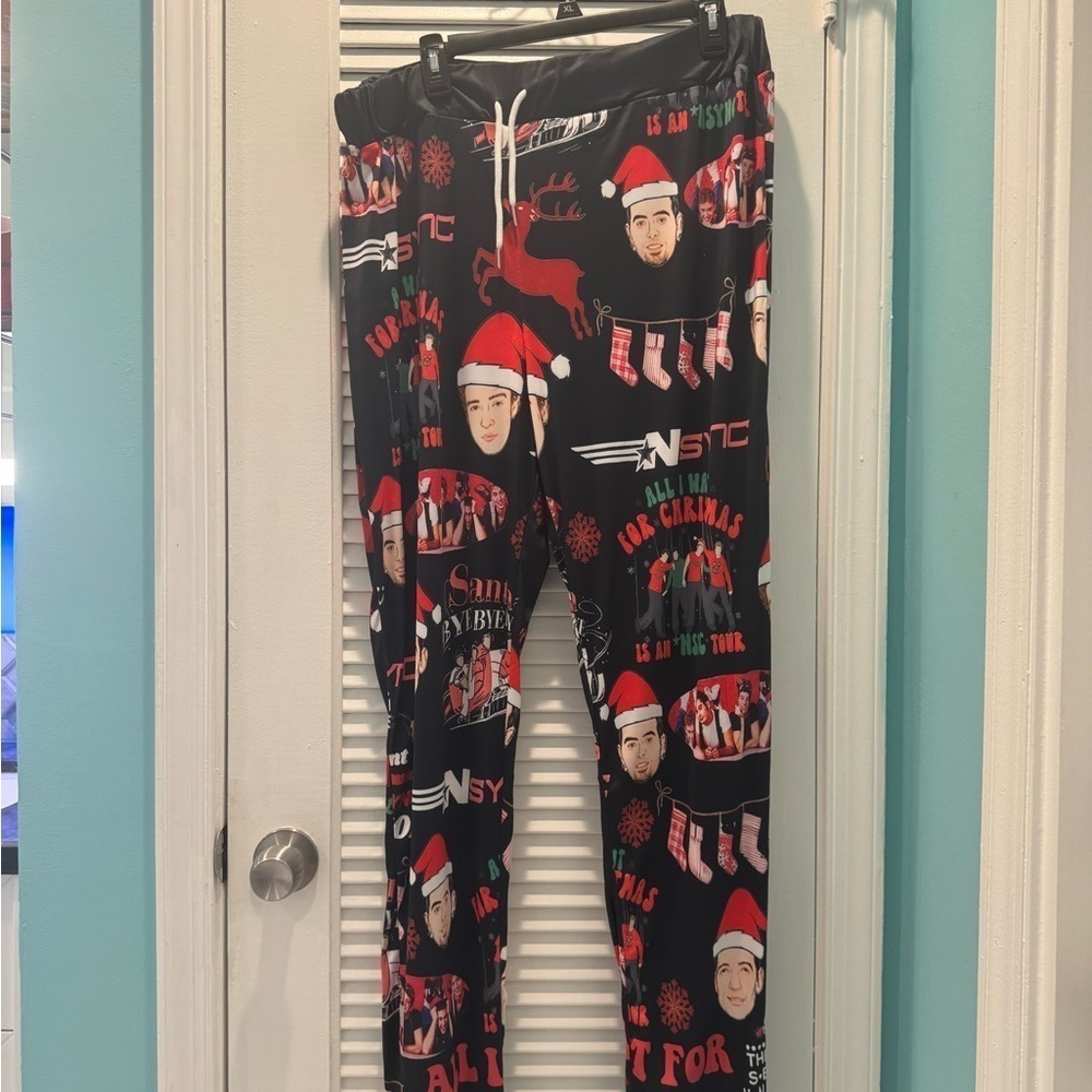 NWOT *Nsync Christmas Pajama Set - Picture 7 of 9